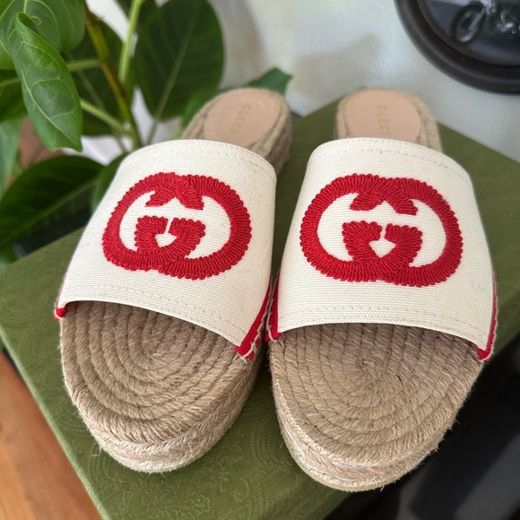 Gucci Interlock G Espadrills - Picture 1 of 3